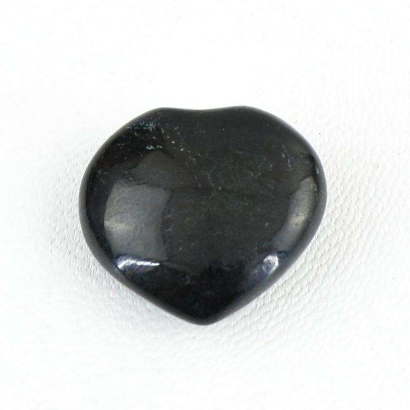 gemsmore:Natural Black Spinel Gemstone - Heart Shape