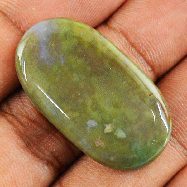 gemsmore:Natural Bloodstone Oval Shape Untreated Loose Gemstone