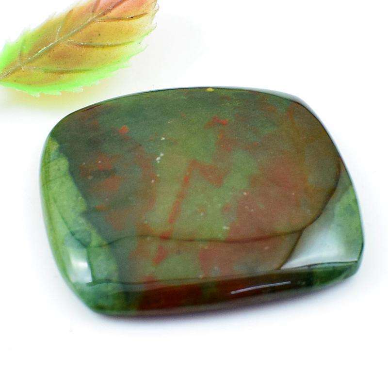 gemsmore:Natural Bloodstone Untreated Loose Gemstone