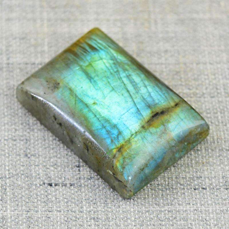 gemsmore:Natural Blue Flash Labradorite Gemstone