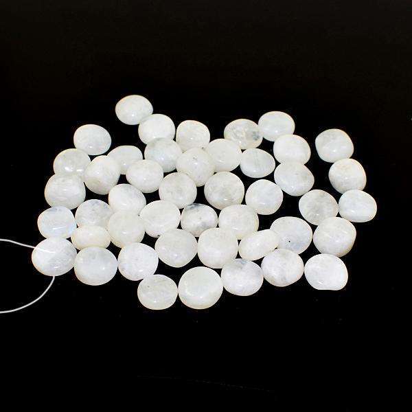 gemsmore:Natural Blue Flash Moonstone Round Shape Drilled Beads Lot