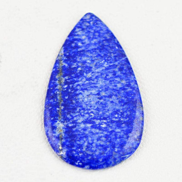 gemsmore:Natural Blue Lapis Lazuli Gemstone Pear Shape