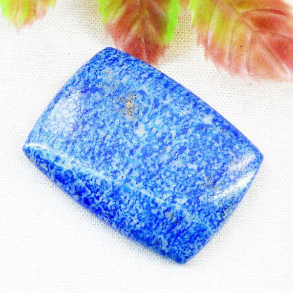 gemsmore:Natural Blue Lapis Lazuli Untreated Loose Gemstone