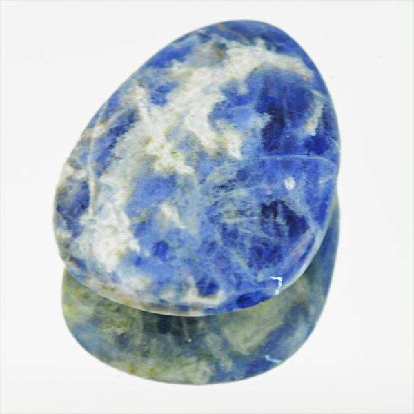 gemsmore:Natural Blue Sodalite Untreated Loose Gemstone