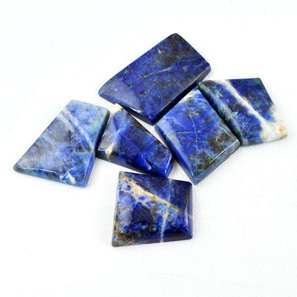 gemsmore:Natural Blue Sodalite Untreated Loose Gemstone Lot