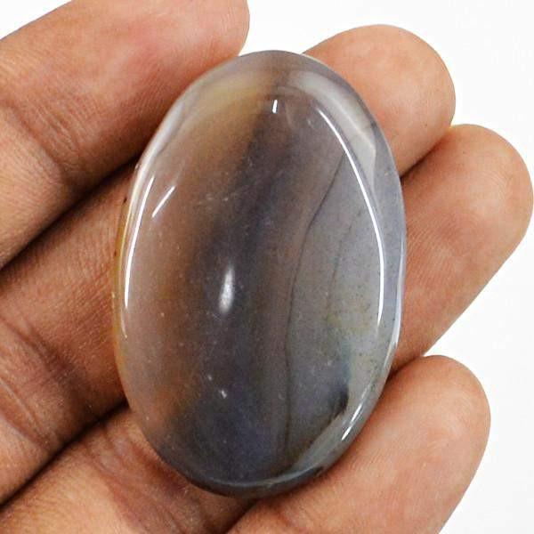 gemsmore:Natural Brown Onyx Real Healing Palm Gemstone