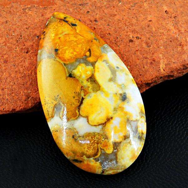 gemsmore:Natural Cobra Jasper Pear Shape Untreated Loose Gemstone