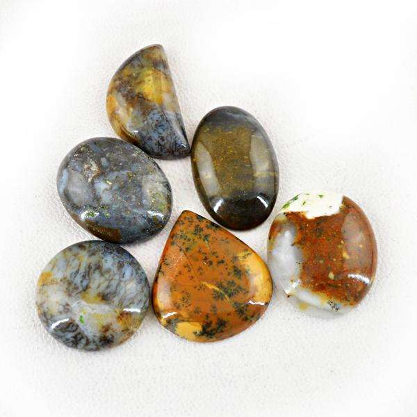 gemsmore:Natural Dendrite Opal Loose Gemstone Lot
