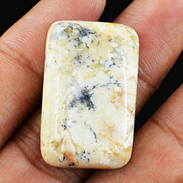 gemsmore:Natural Dendrite Opal Untreated Loose Gemstone