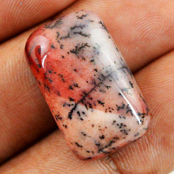 gemsmore:Natural Dendrite Opal Untreated Loose Gemstone