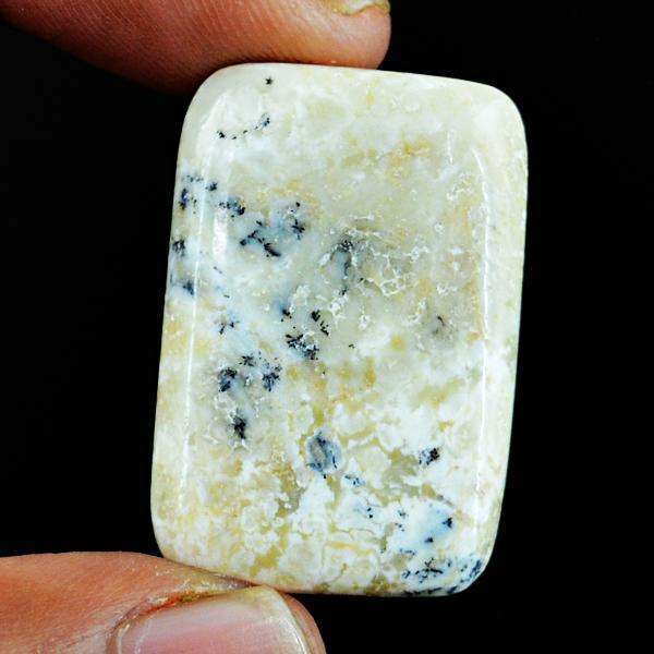 gemsmore:Natural Dendrite Opal Untreated Loose Gemstone