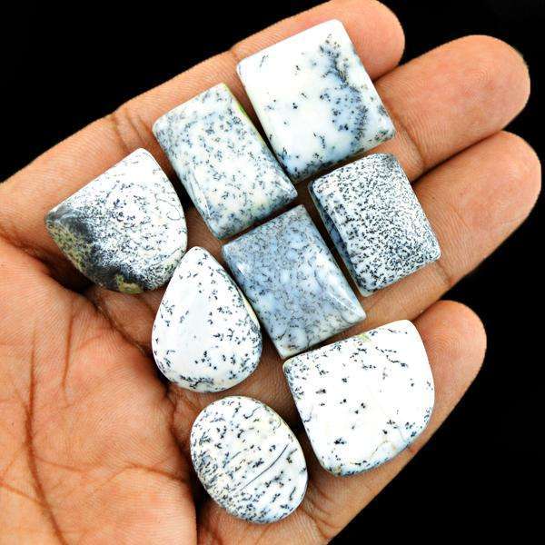 gemsmore:Natural Dendrite Opal Untreated Loose Gemstone Lot
