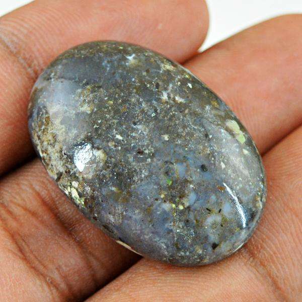 gemsmore:Natural Galaxy Jasper Oval Shape Untreated Loose Gemstone