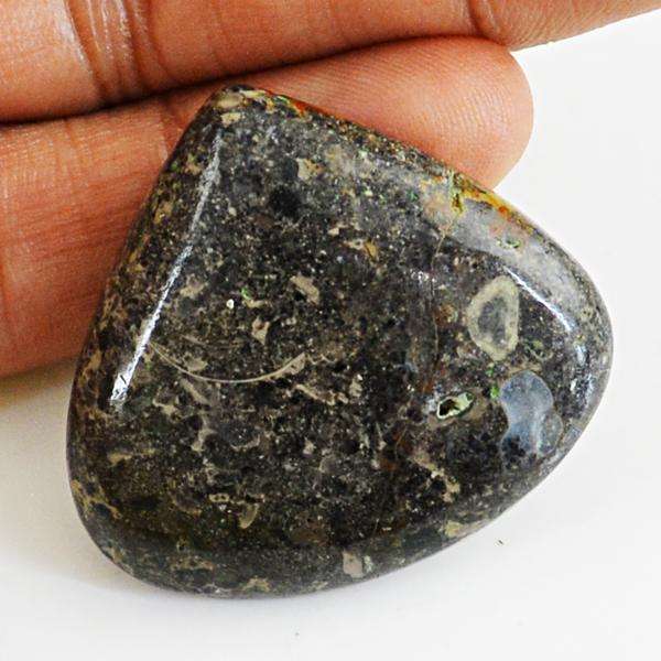 gemsmore:Natural Galaxy Jasper Pear Shape Untreated Loose Gemstone