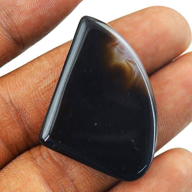 gemsmore:Natural Genuine Brown Onyx Loose Gemstone