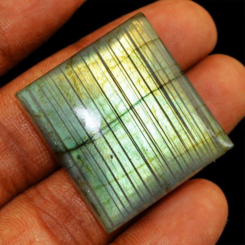 gemsmore:Natural Golden Flash Labradorite Gemstone