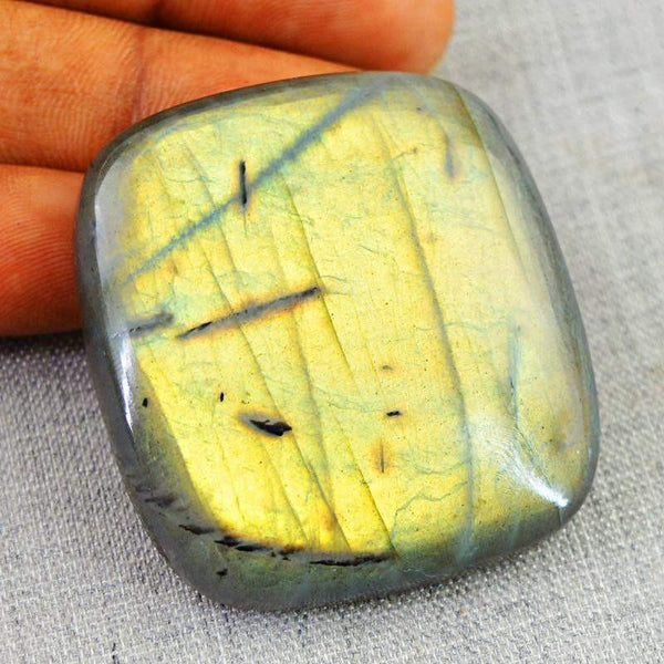 gemsmore:Natural Golden Flash Labradorite Gemstone