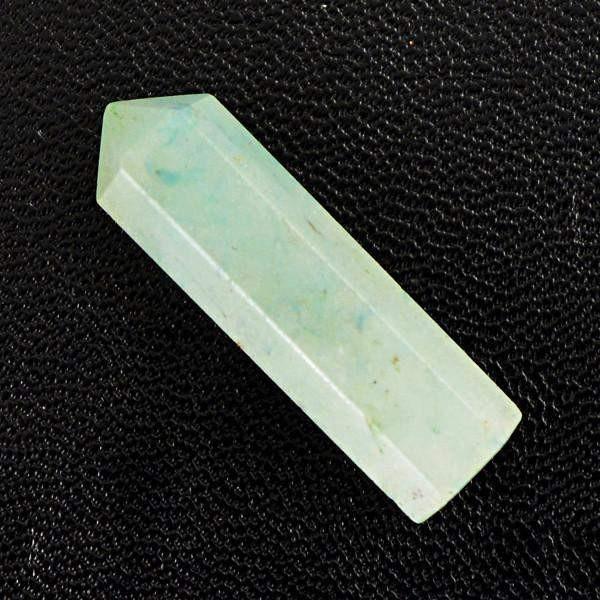 gemsmore:Natural Green Aquamarine Crystal Healing Point