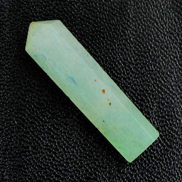gemsmore:Natural Green Aquamarine Reiki Healing Point Gemstone