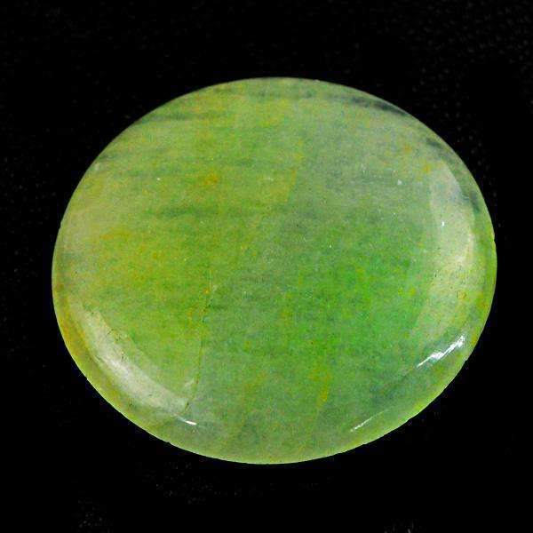 gemsmore:Natural Green Aquamarine Round Shape Loose Gemstone