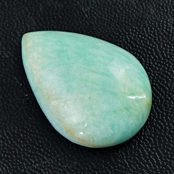 gemsmore:Natural Green Aventurine Pear Shape Untreated Loose Gemstone