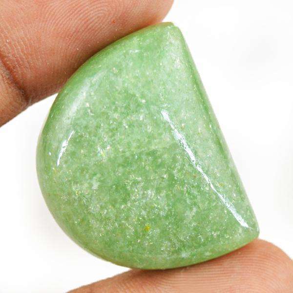 gemsmore:Natural Green Aventurine Untreated Loose Gemstone