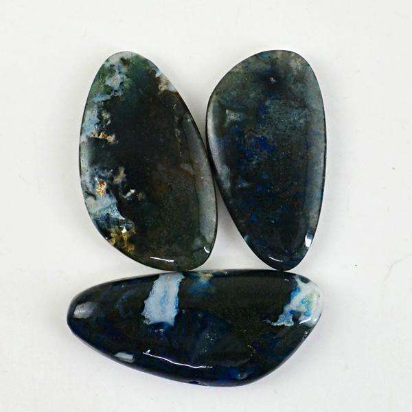 gemsmore:Natural Green Moss Agate Untreated Loose Gemstone Lot