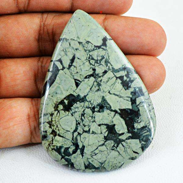 gemsmore:Natural Kambaba Jasper Pear Shape Untreated Loose Gemstone