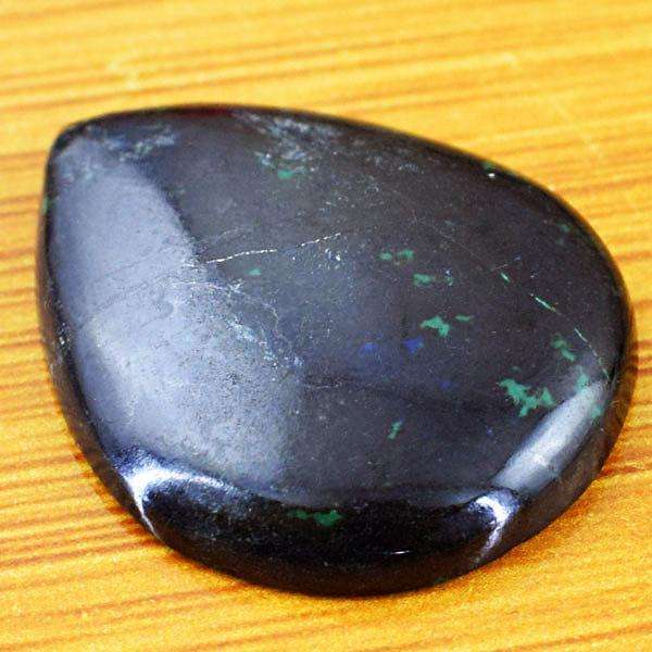 gemsmore:Natural Malachite Chrysocolla Oval Shape Untreated Loose Gemstone