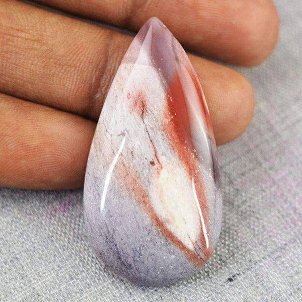 gemsmore:Natural Mookaite Gemstone Untreated Pear Shape