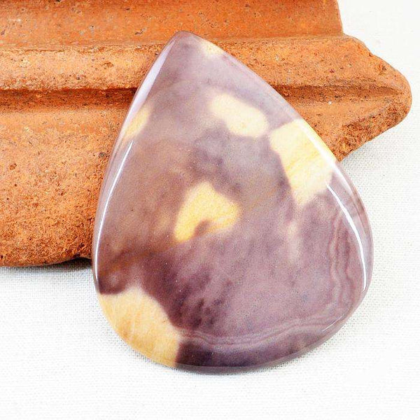 gemsmore:Natural Mookaite Pear Shape Untreated Loose Gemstone