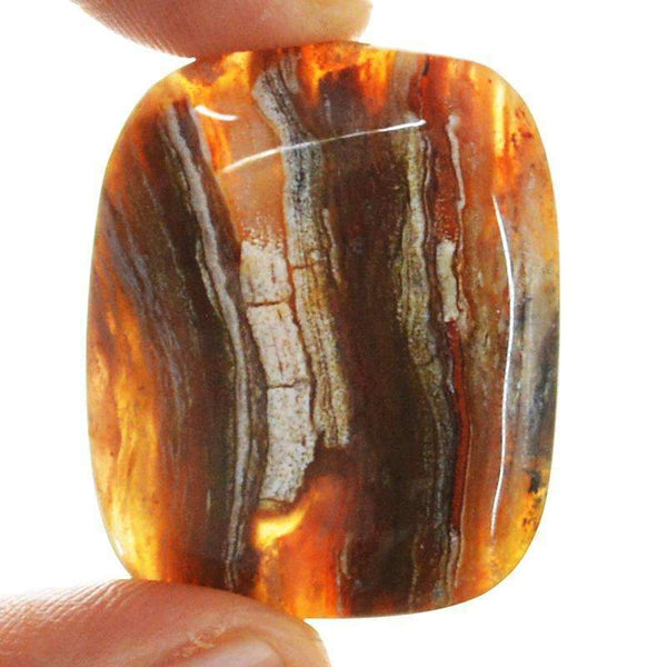 gemsmore:Natural Ocean Agate Gemstone - Loose Untreated