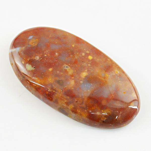 gemsmore:Natural Ocean Jasper Oval Shape Loose Gemstone