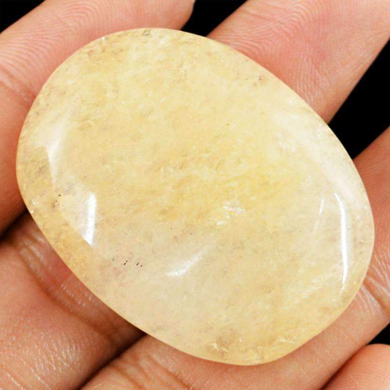 gemsmore:Natural Orange Aventurine Gemstone - Oval Shape