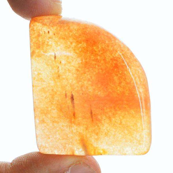 gemsmore:Natural Orange  Aventurine Untreated Loose Gemstone