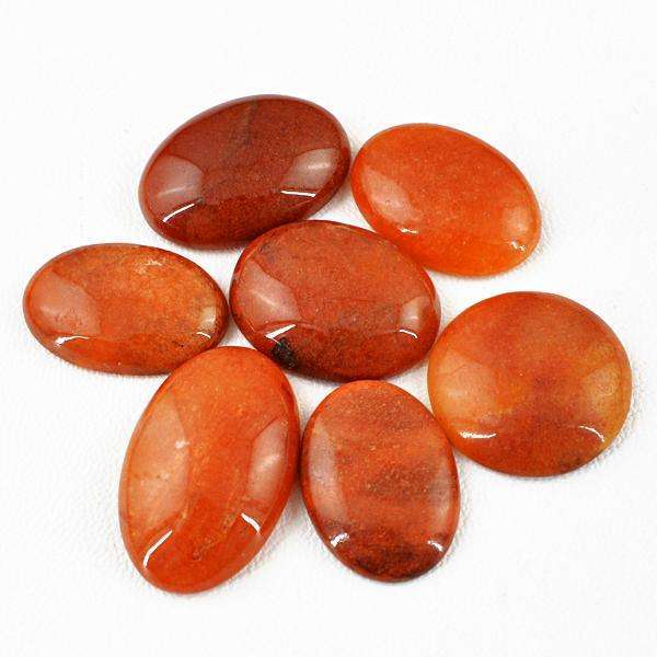 gemsmore:Natural Oval Shape Aventurine Untreated Loose Gemstone Lot