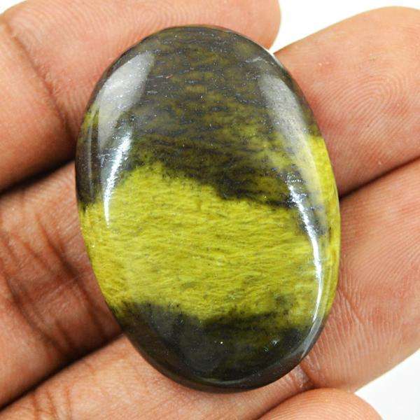 gemsmore:Natural Oval Shape Cheetah Jasper Untreated Loose Gemstone