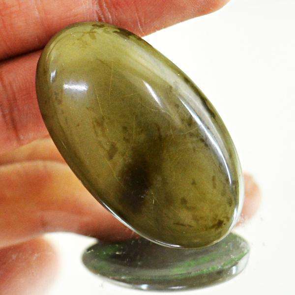 gemsmore:Natural Oval Shape Polygram Jasper Untreated Loose Gemstone