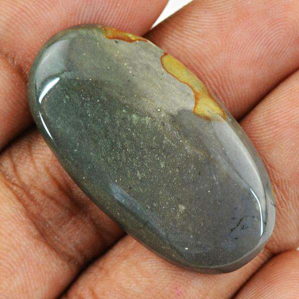 gemsmore:Natural Oval Shape Polygram Jasper Untreated Loose Gemstone