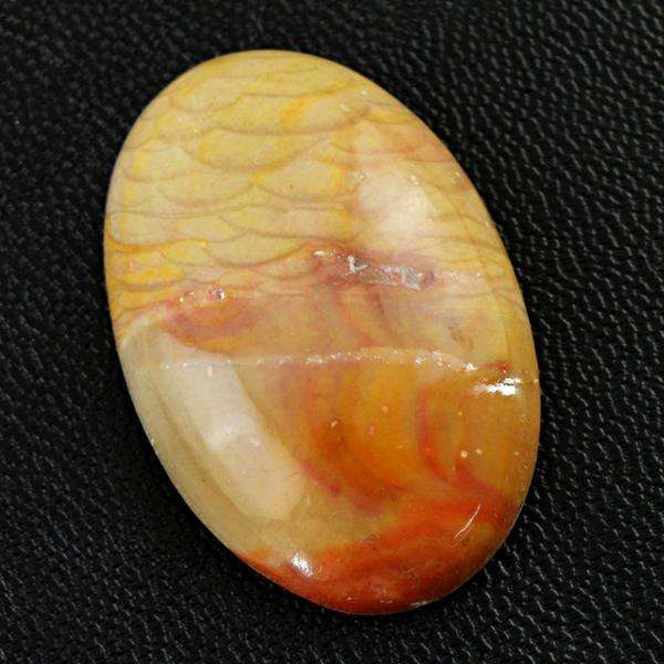 gemsmore:Natural Oval Shape Willow Creek Jasper Untreated Loose Gemstone