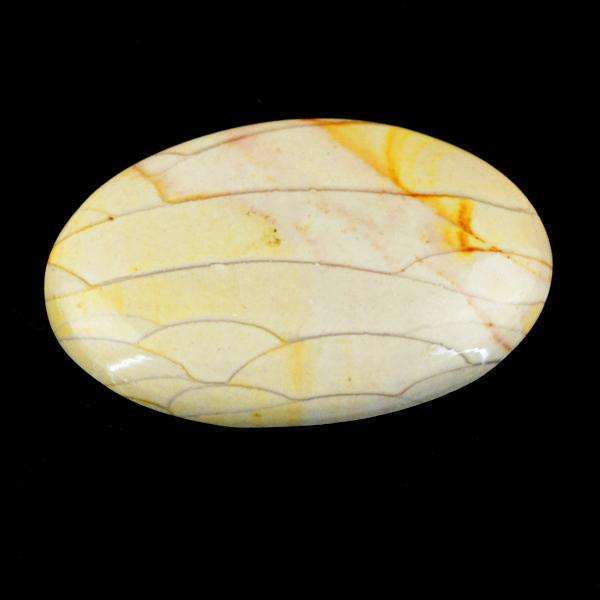 gemsmore:Natural Oval Shape Willow Creek Jasper Untreated Loose Gemstone