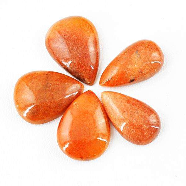 gemsmore:Natural Pear Shape Aventurine Untreated Loose Gemstone Lot