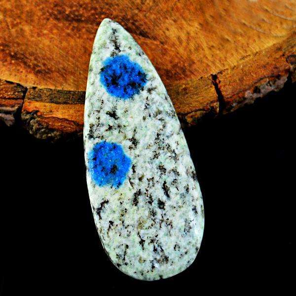 gemsmore:Natural Pear Shape K2 Jasper Untreated Loose Gemstone.