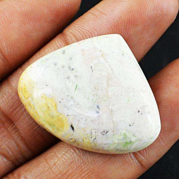 gemsmore:Natural Pear Shape Ocean Jasper Untreated Loose Gemstone