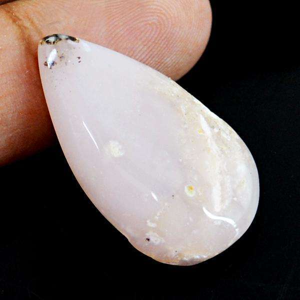 gemsmore:Natural Pear Shape Pink Australian Opal Untreated Loose Gemstone