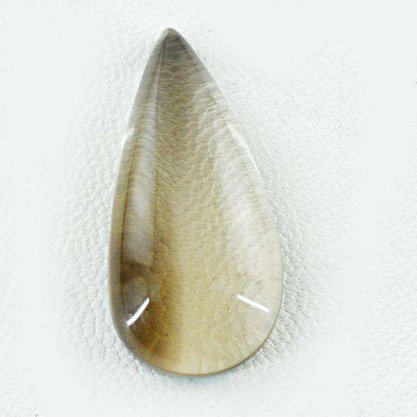 gemsmore:Natural Pear Shape Smoky Quartz Loose  Gemstone