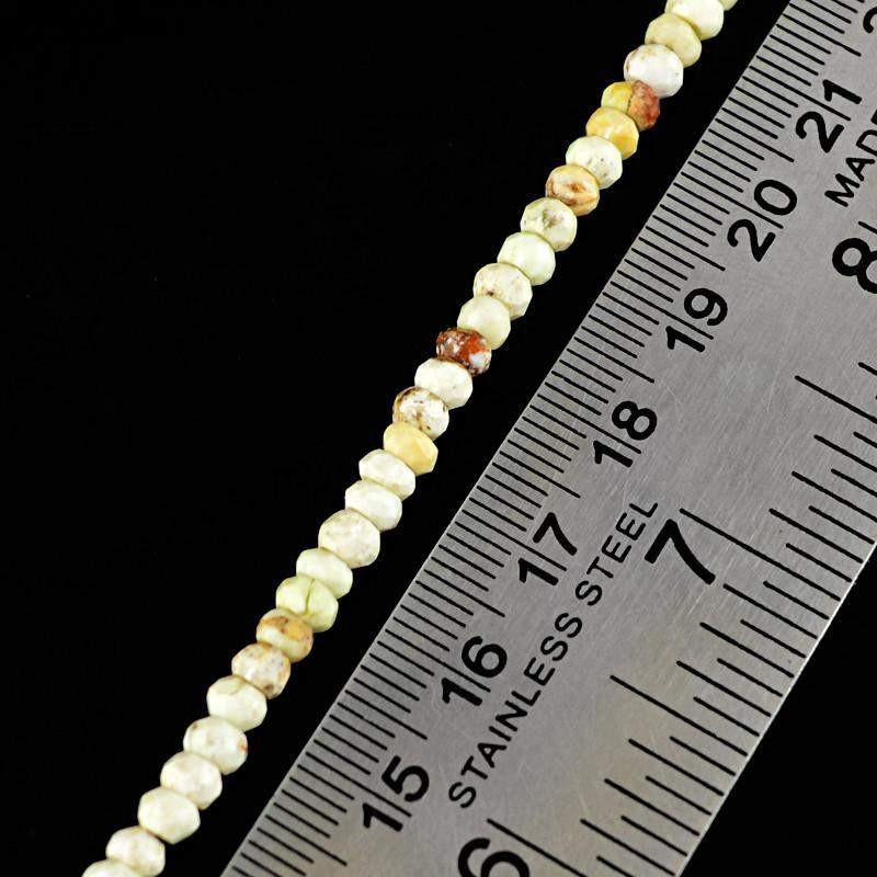gemsmore:Natural Picture Jasper Round Drilled Beads Strand
