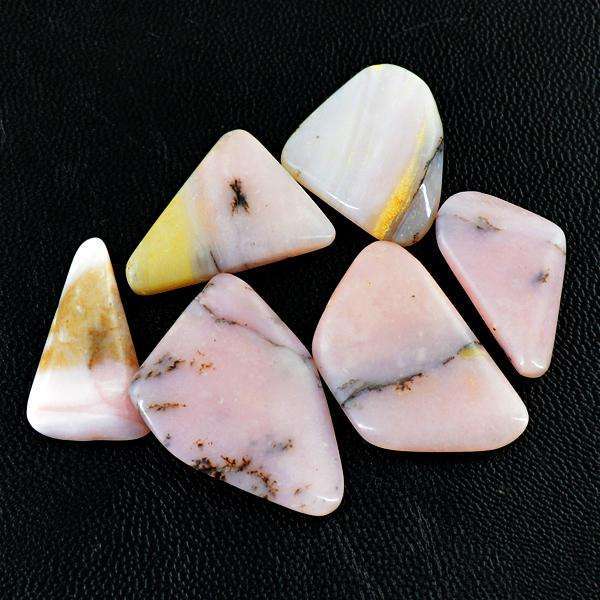 gemsmore:Natural Pink Australian Opal Loose Gesmtone Lot