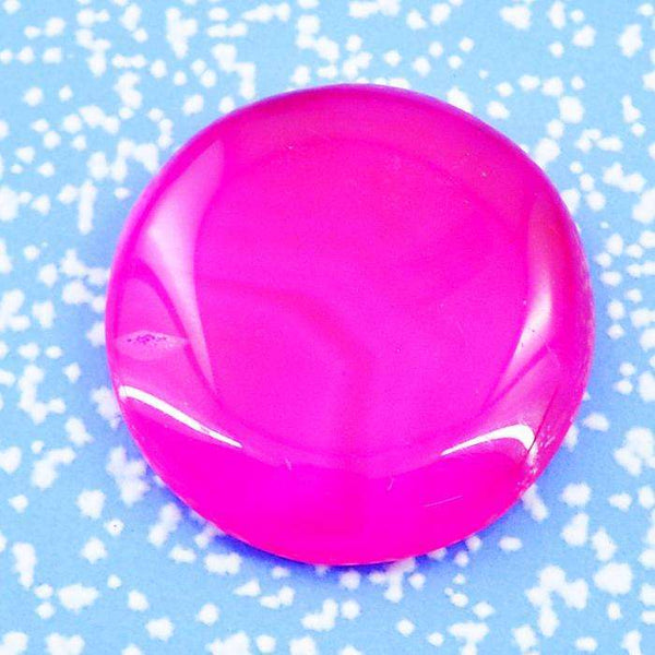 gemsmore:Natural Pink Onyx Round Shape Untreated Loose Gemstone