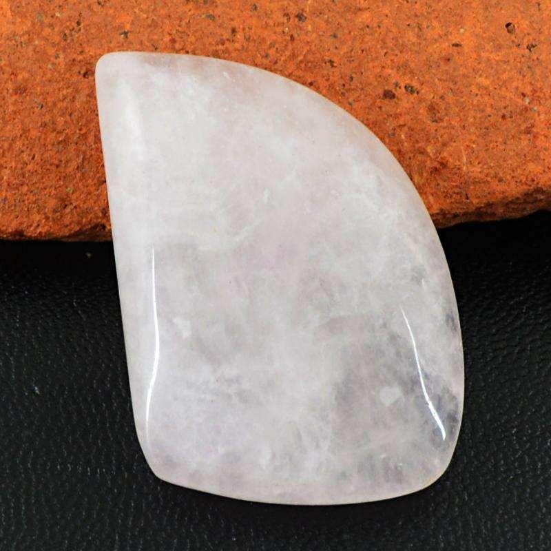 gemsmore:Natural Pink Rose Quartz Gemstone Loose Unheated